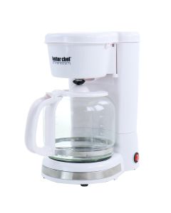 Better Chef 12 Cup 900 Watt Coffee Maker in White