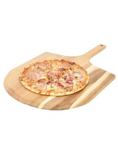 MegaChef Acacia Wood Pizza Peel and Serving Board